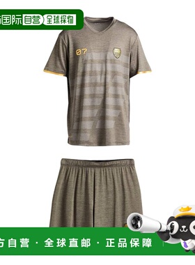 1h可退 潮奢 Ea7 男士 Outfit 运动运动装 grey灰色 舒适时尚短裤