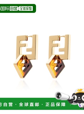 FENDI 女士耳饰 8AK206ALI0F1BDE SS2025 色 Printed plexiglass