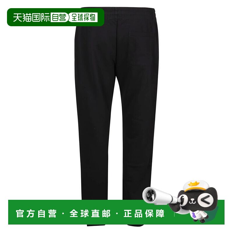 MOSCHINO 男士休闲裤 030752271555 CO 黑色 JOGGING PANTS WITH图片