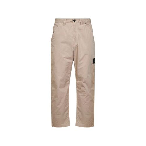 STONE ISLAND 男士休闲裤 L1S15B18V009ABEIGE SS2026直筒裤