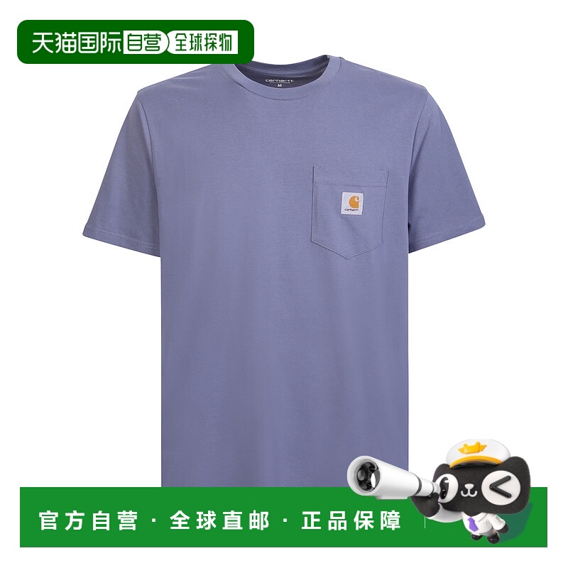1h可退 CARHARTT WIP 男士T恤 I0304341CPXX SS2023 蓝色