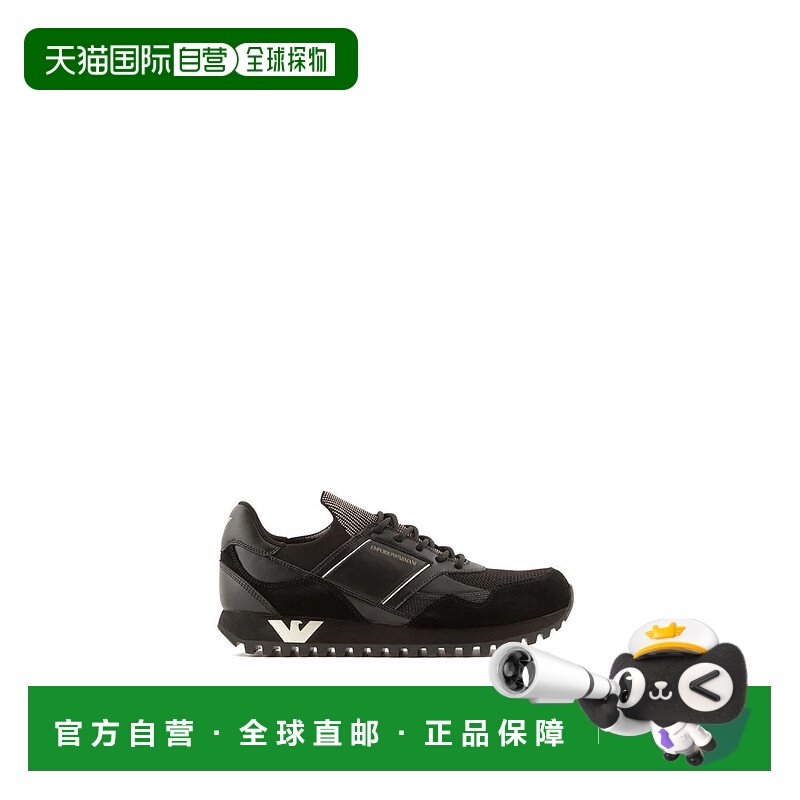 1h可退 EMPORIO ARMANI 男士运动鞋 X4X616XN632NEROT623阿玛尼