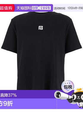BALMAIN 男士T恤 FH1EG000BC87EAB AW2025 黑色 Loose Ss T-Shirt