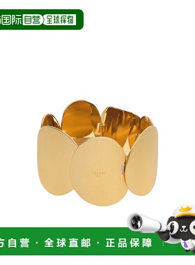 CELINE 女士手链手镯 461CA6BRA35OR AW2024 黄色 徽标手链