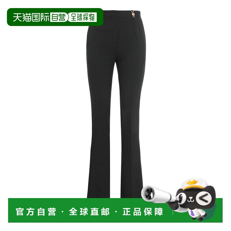 1h可退 VERSACE 女士休闲裤 10131581A046491B000 CO 黑色 Versac