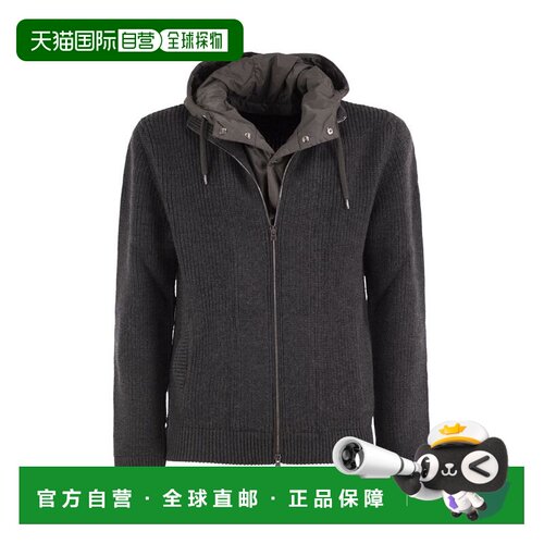 HERNO 男士夹克 MC000195U702729490 AW2026 灰色【付后1h可退】