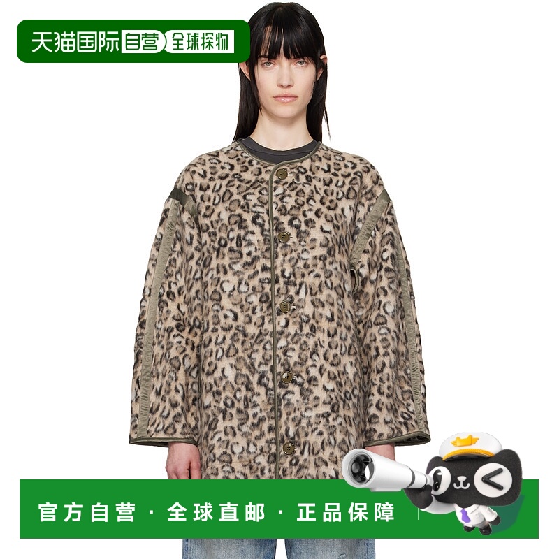 1h可退 潮奢 R13 女士 黄褐色 Taped Liner 大衣 R13WR359R465A