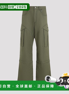 OFF-WHITE 男士休闲裤 SS2025 OMCF042F24FAB0015810直筒裤