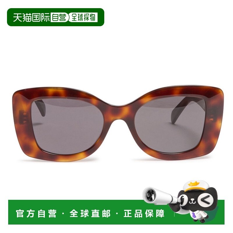 CELINE 女士眼镜 4S324CPLB19HD AW2025 灰色 蝴蝶框太阳镜