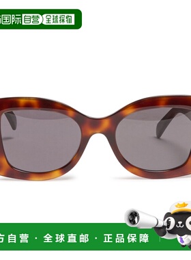 CELINE 女士眼镜 4S324CPLB19HD AW2025 灰色 蝴蝶框太阳镜