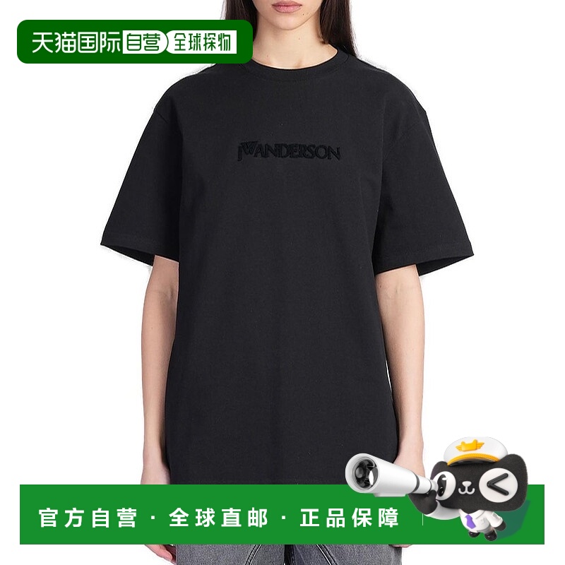 1h可退 潮奢 J.W. Anderson 女士 经典LOGO刺绣T恤 JT0282PG1510