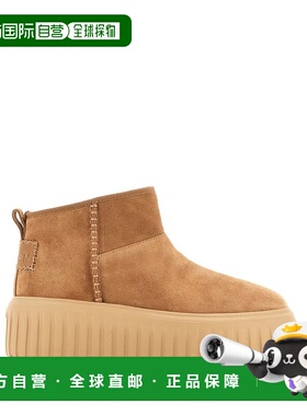 HOGAN女士高跟鞋HXW6450FF90BTMS410 CO花色圆头短筒靴