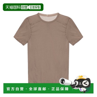 T恤 男士 RU01E5264UC64 SS2025 短袖 RICK 棕色 OWENS