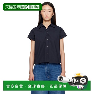 1h可退 潮奢 A.P.C. 女士 海军蓝 Marina 衬衫 COGWIF12440