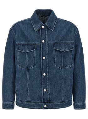 1h可退 香港直邮FENDI 男士夹克 FW1131AWMMF0QA2 SS2026 蓝色