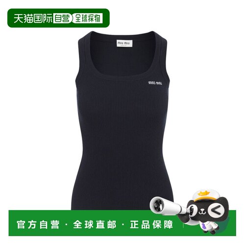 MIU MIU 女士T恤 MMV294SOOO12ZLF0008BLEU AW2026
