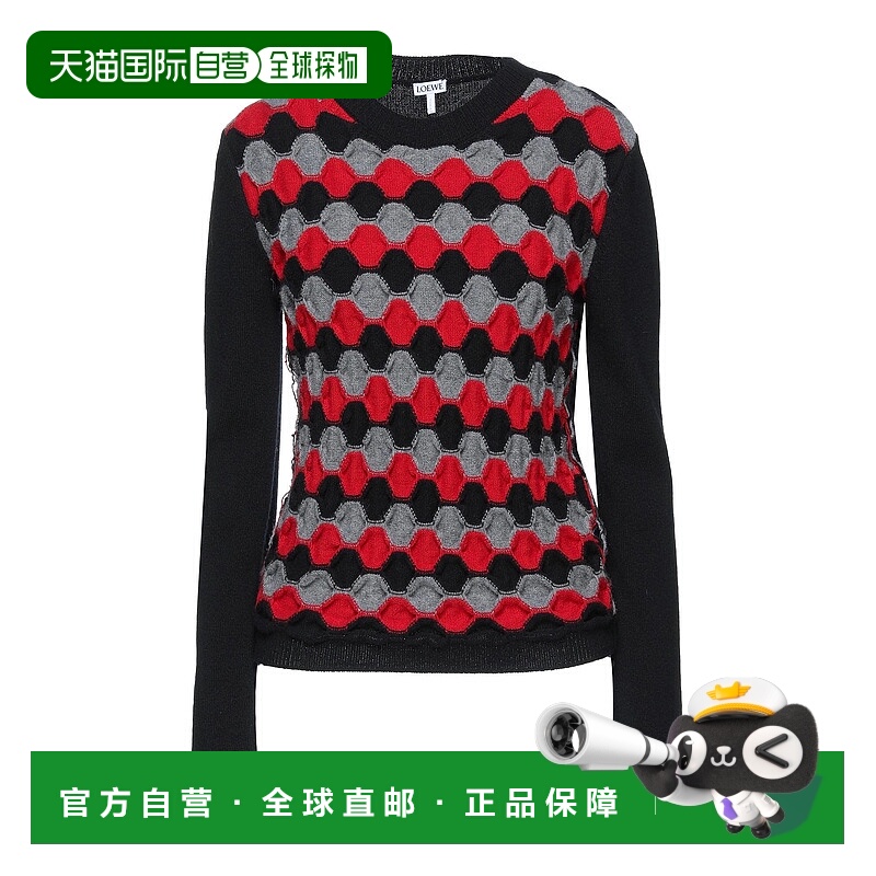 1h可退 潮奢 LOEWE 罗意威 女士 毛衣 black黑色 舒适时尚