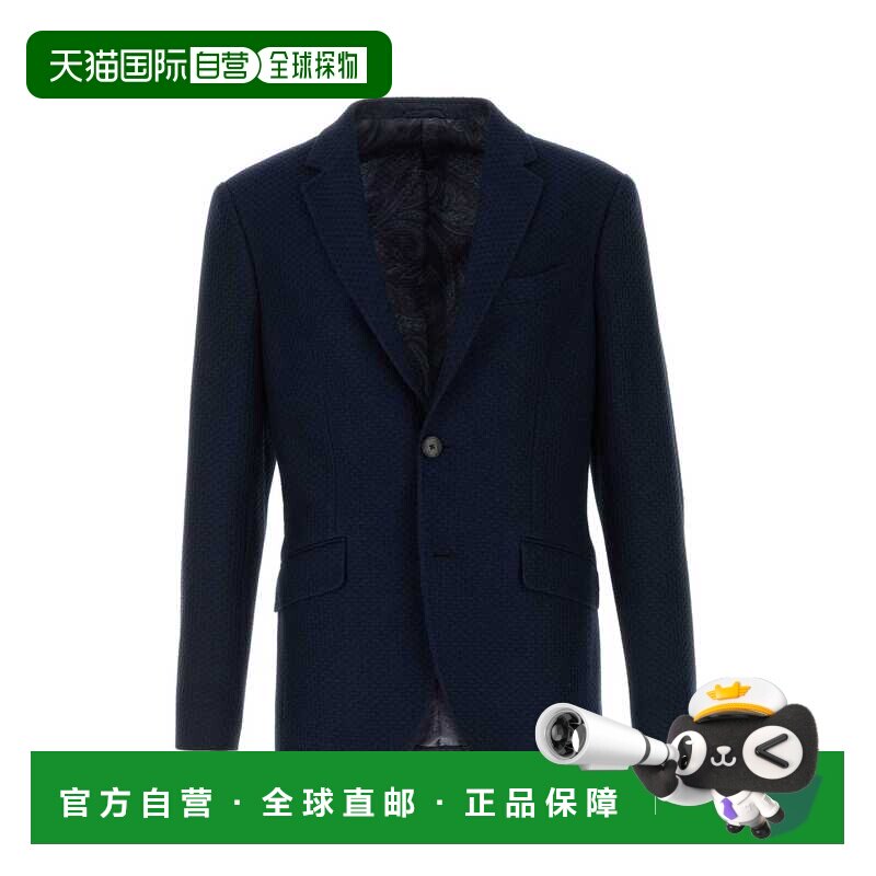 ETRO 男士西服 MRCB000199JJ502B0339 AW2026 黑色【付后1h可退】