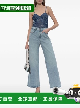 1h可退 潮奢 Diesel 迪赛 女士 蓝色上衣 A212040CJBM性感吊带