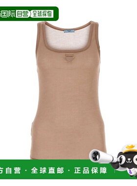 PRADA 女士T恤 39581SOOO14P3F063L-0 SS2025 粉红色