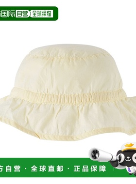 1h可退 潮奢 tinycottons 男童 黄色 Frilled 儿童渔夫帽童装 SS2