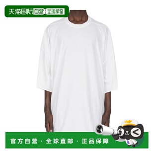 T恤 男士 RU01E5283JA11 SS2025 圆领T恤 RICK 白色 OWENS