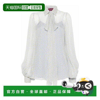 GUCCI 女士衬衫 812225Z7AI41039LIGHTGREY SS2025