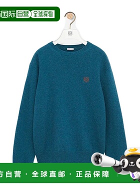 LOEWE 男士针织衫 H526Y14KH14110 AW2025 蓝色长袖