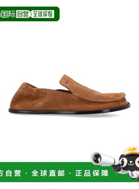 LOEWE 男士商务休闲鞋 MLFL290X013870 CO 棕色 Flex 圆头乐福鞋