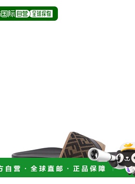 FENDI 男士凉鞋 7X1674AF5TF1OOF AW2024 黑色 Diagonal凉拖拖鞋