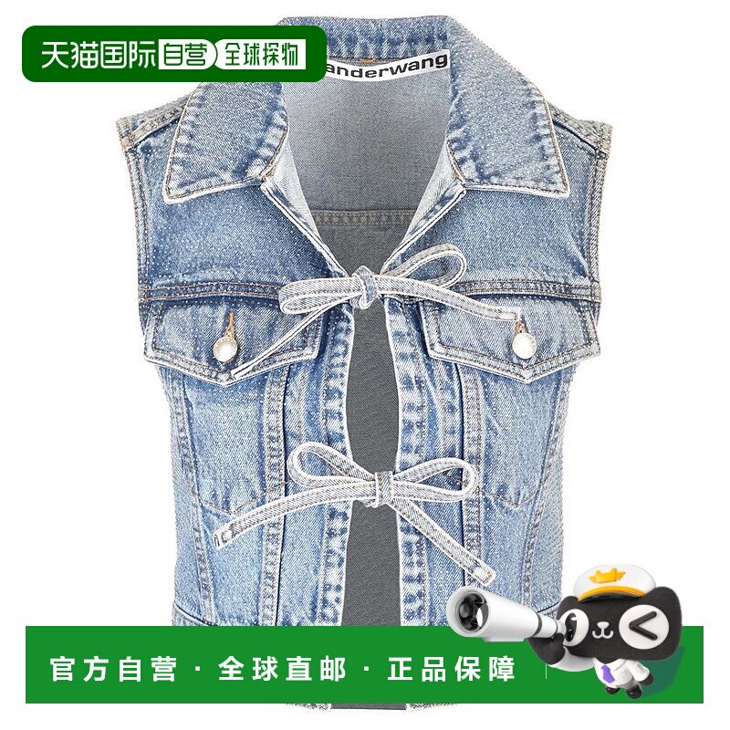 1h可退 潮奢 Alexander Wang 亚历山大 王 女士 牛仔背心 1WC1251