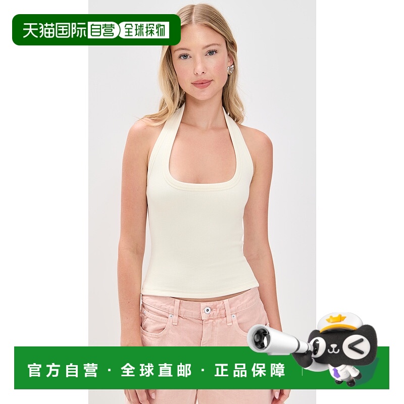 1h可退 潮奢 Lna 女士 Bradley 挂脖上衣 beige米色 舒适时尚