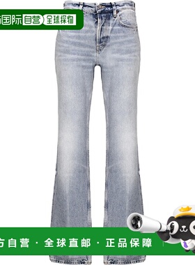 SAINT LAURENT 女士牛仔裤 782393Y19XA4419 AW2024直筒裤