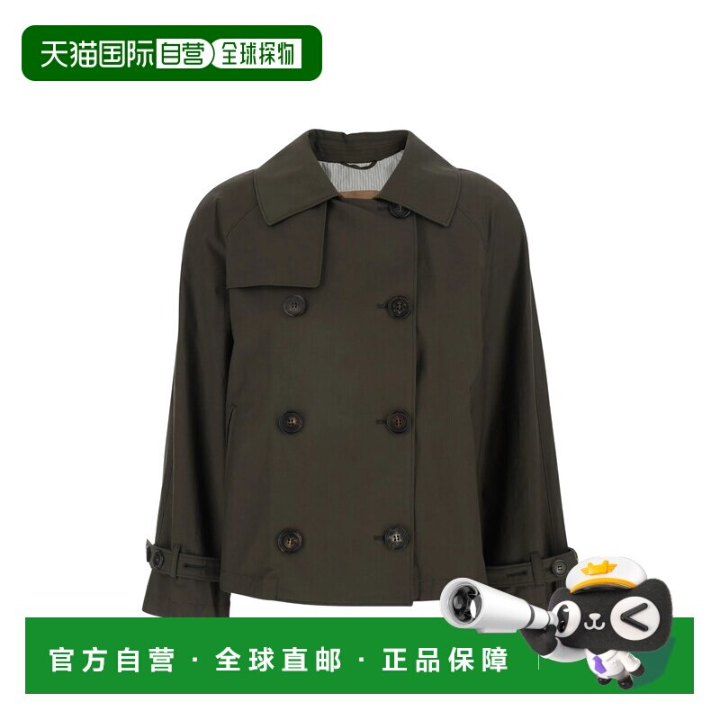 MAX MARA 女士外套 2619021094650003 SS2026 绿色风衣