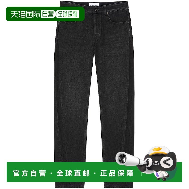 GIVENCHY 男士休闲裤 BM51P9517K001 SS2026 黑色 Couture Seam