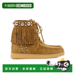 VALENTINO 女士高跟鞋 WS0NV0IGLRDX SS2026 棕色 圆头短筒靴