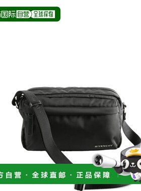 GIVENCHY 男士斜挎包 BKU05CK1ZL001 CO 黑色 Shoulder bag with