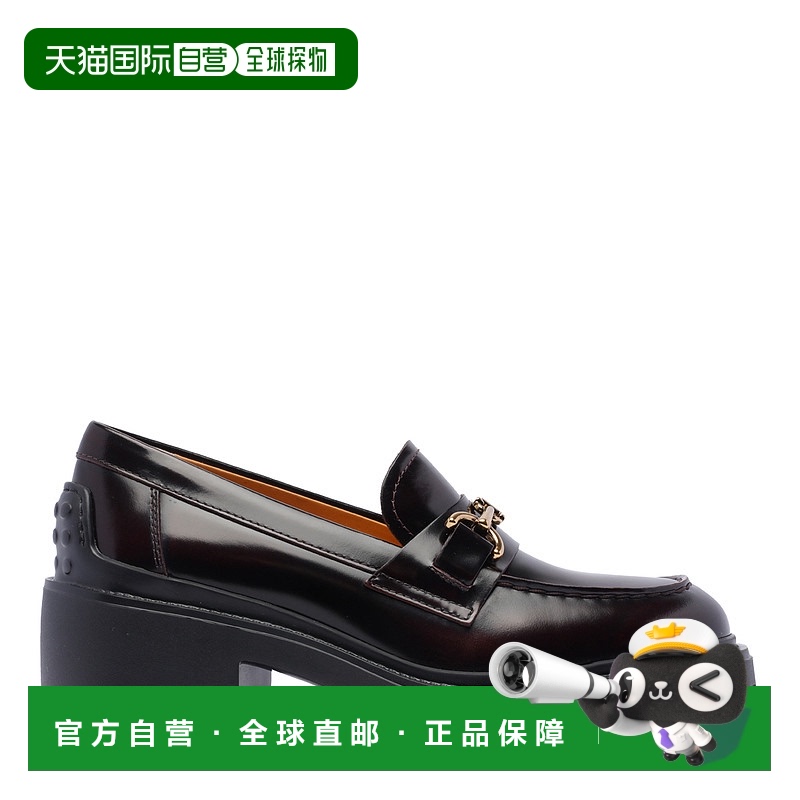 1h可退 TOD'S 女士高跟鞋 XXW08D0IS60SHAR810 SS2025 黑色