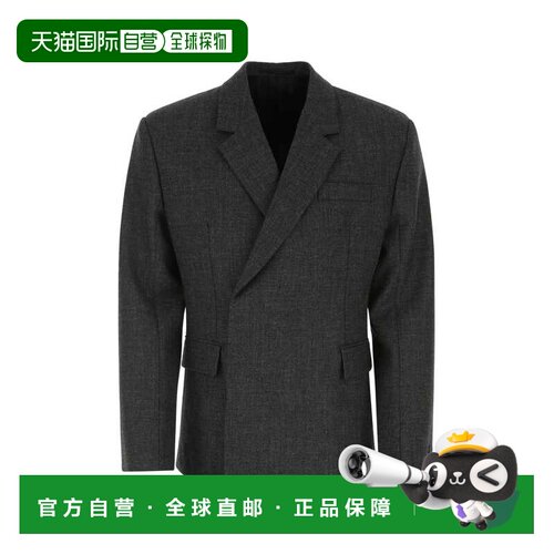 PRADA 男士夹克 UGN204S22211CZF0308 AW2022 灰色