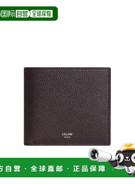 CELINE 男士钱包 10C873GTZ19ES AW2025 黑色 双折钱包