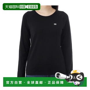 女士T恤 长袖 RX0AF671Q38CR 黑色 T恤 AW2025 CELINE