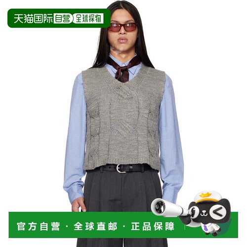 Our Legacy 男士 灰色 Link 马甲 M2263VTShiftingHempSi