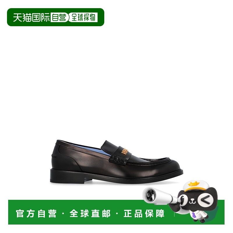 1h可退 VERSACE 男士商务休闲鞋 10178491A119071B00V CO 黑色