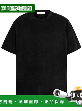 THE ROW 女士T恤 9008K526BLK AW2025 黑色 Lavinia 全棉上衣