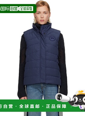 1h可退 潮奢 Canada Goose 加拿大鹅 女士 蓝色 Tonal Label 系列