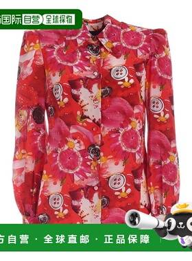 MARC JACOBS 女士衬衫 V6000052600 AW2020 红色 Shirt with prin
