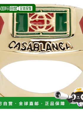 1h可退 潮奢 Casablanca 男士 Tennis Club 戒指 APF25JW08701