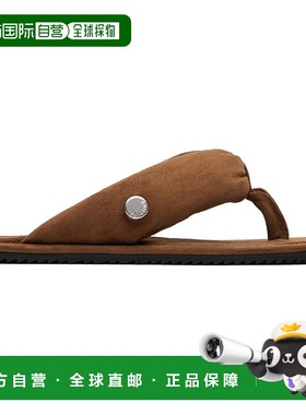 1h可退 潮奢 The Attico 女士 棕色 Indie 人字拖 250WSH00797LBT