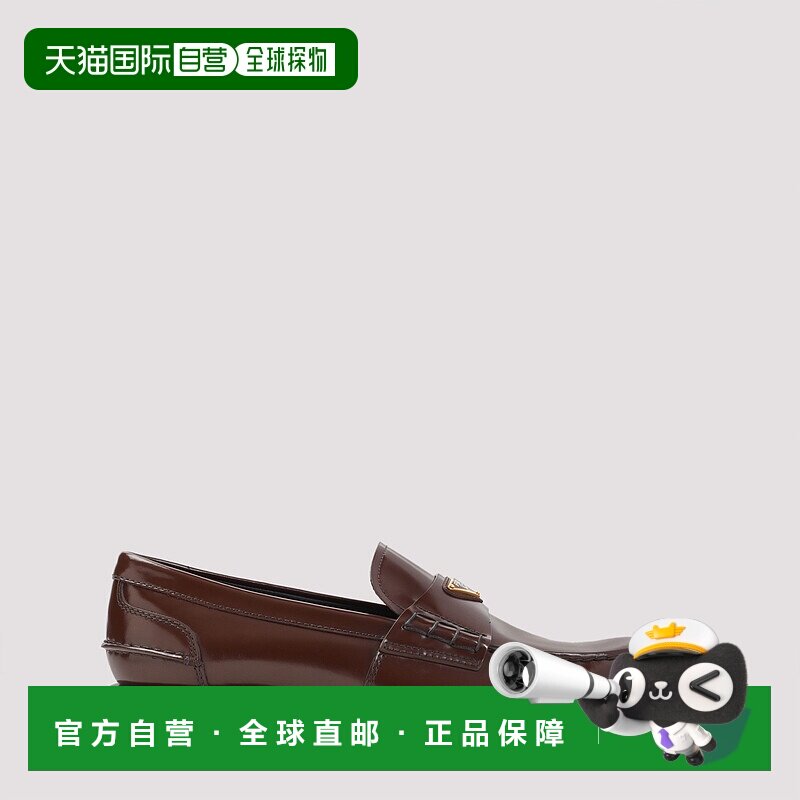 PRADA 男士休闲鞋 2DB223FX000055F0NBL 一脚蹬卡其色男鞋 AW2025