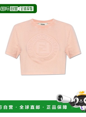 FENDI 女士T恤 FS9715ASNIF1RX7 SS2025 粉红色
